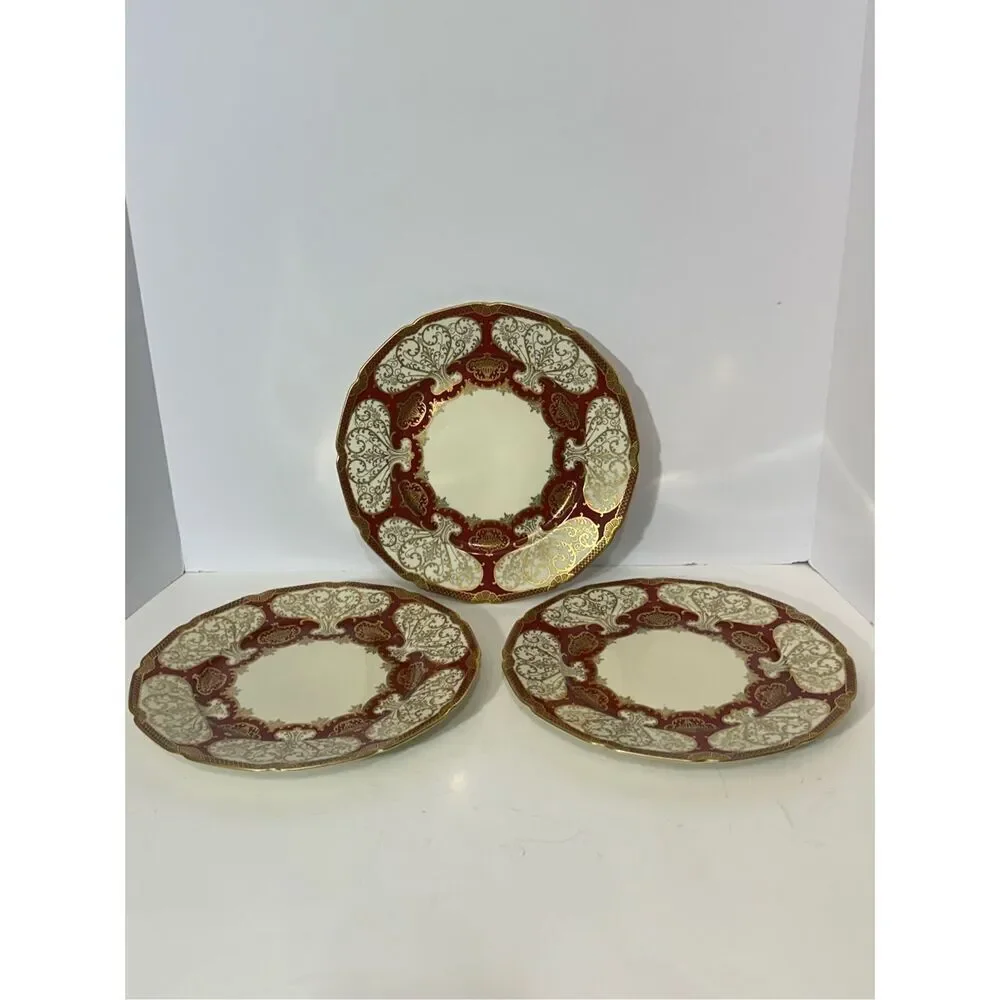 Rosenthal Ivorna Bavaria Porcelain Plates Set of 3